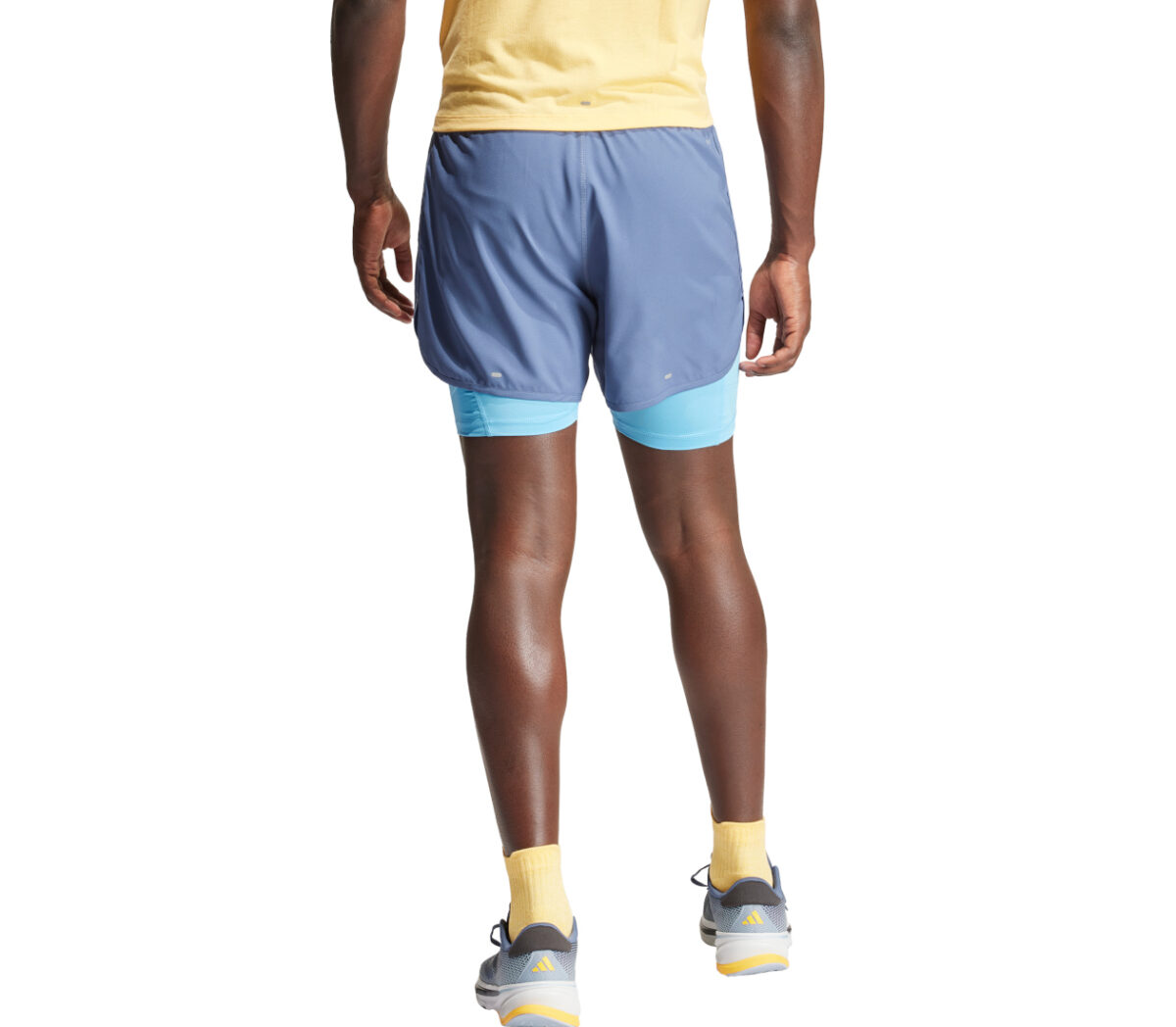 Suola Pantaloncini Adidas OTR E 3S 2in1 Short uomo celesti