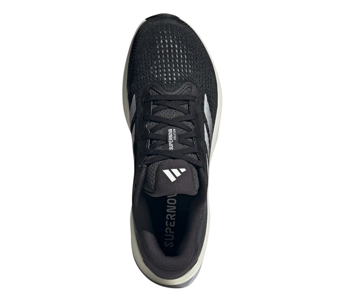 Tomaia Scarpa Adidas Supernova Solution uomo nera