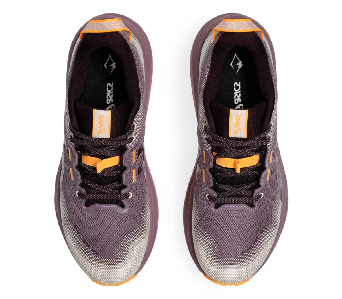 Tomaia Scarpa asics gel trabuco 12 donna viola arancio