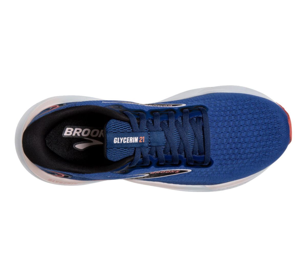 Tomaia Scarpa Brooks glycerin 21 donna blu bianca