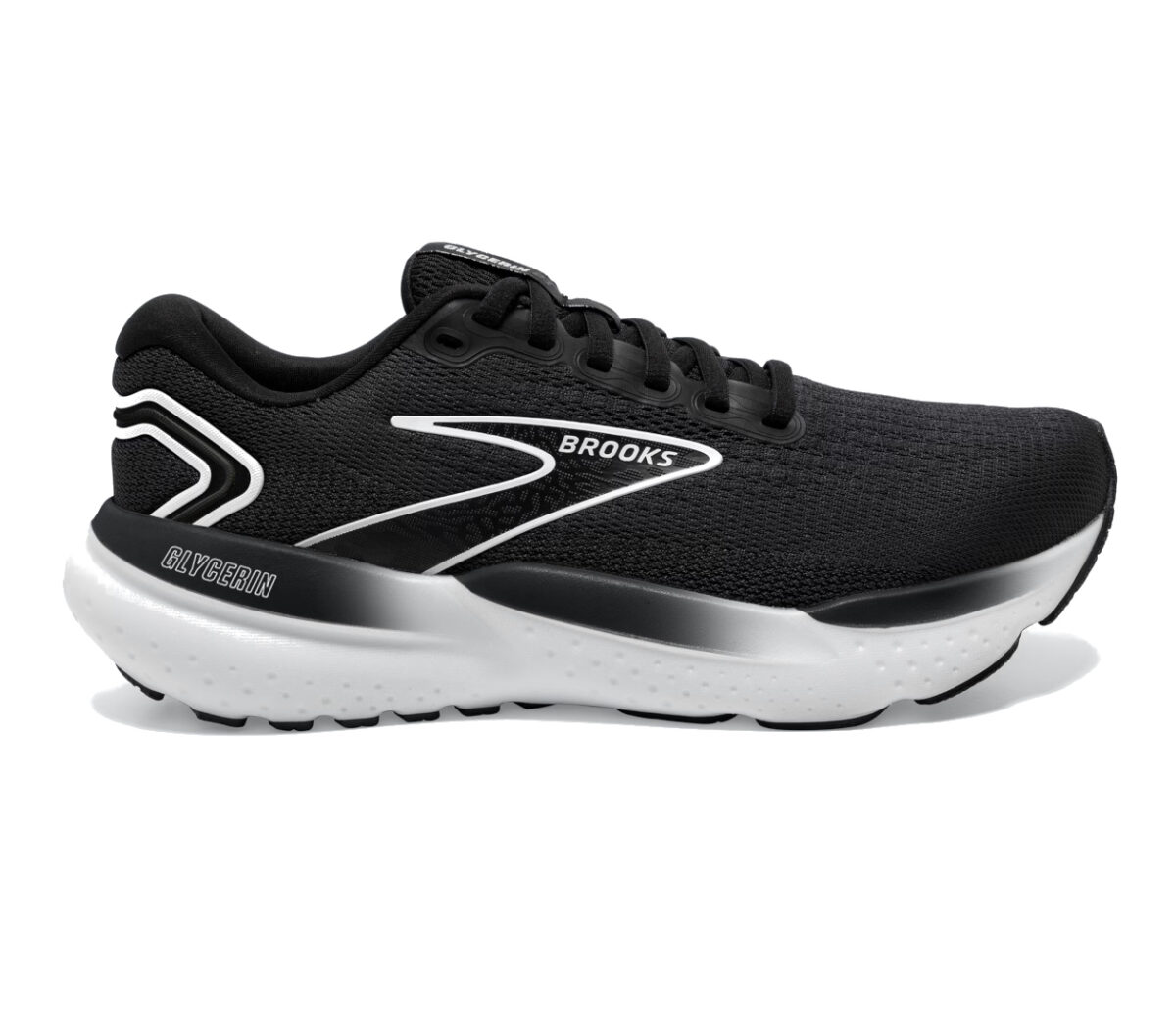 Scarpa Brooks glycerin 21 uomo nera bianca