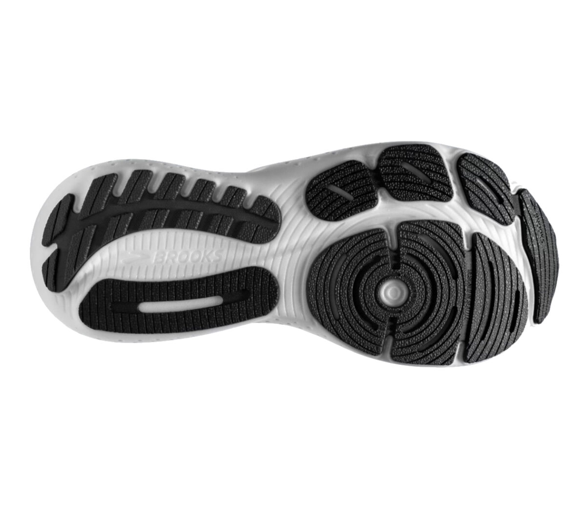 Suola Scarpa Brooks glycerin 21 uomo nera bianca
