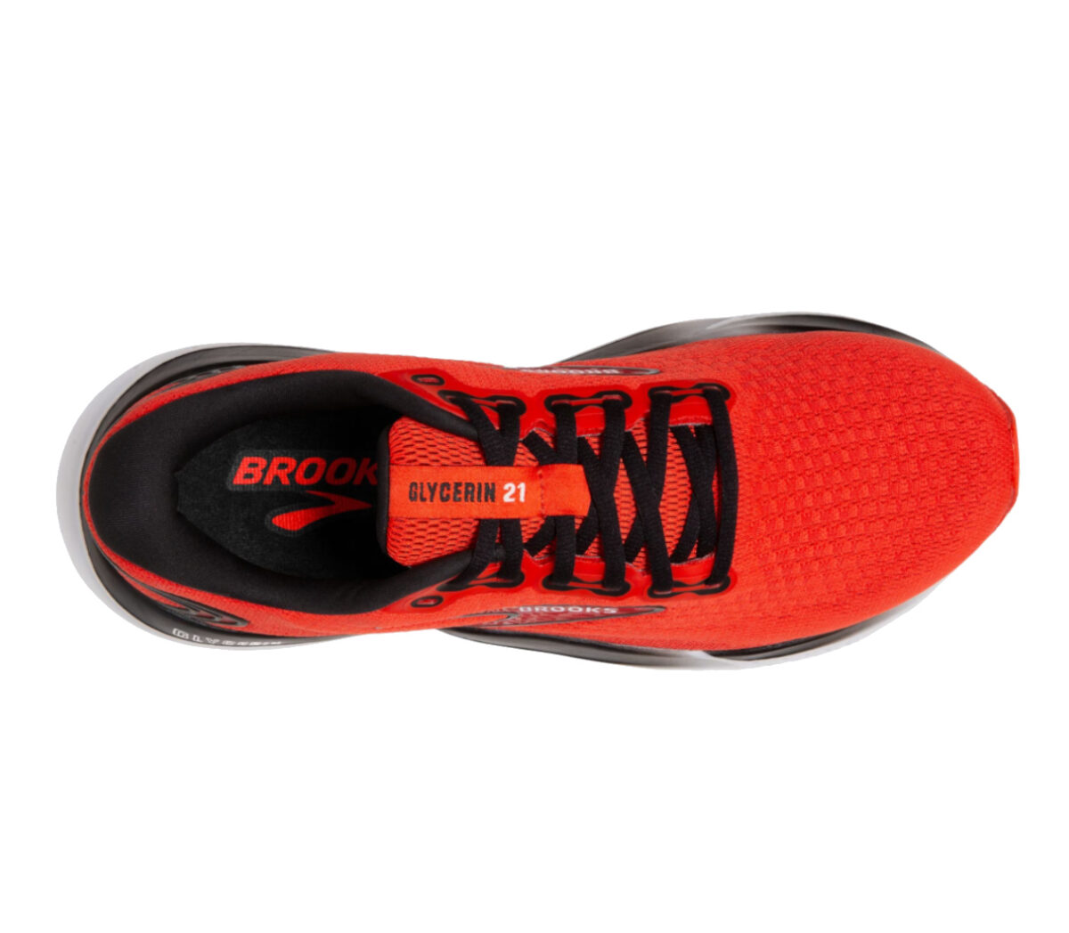 Tomaia Scarpa Brooks glycerin 21 uomo arancione