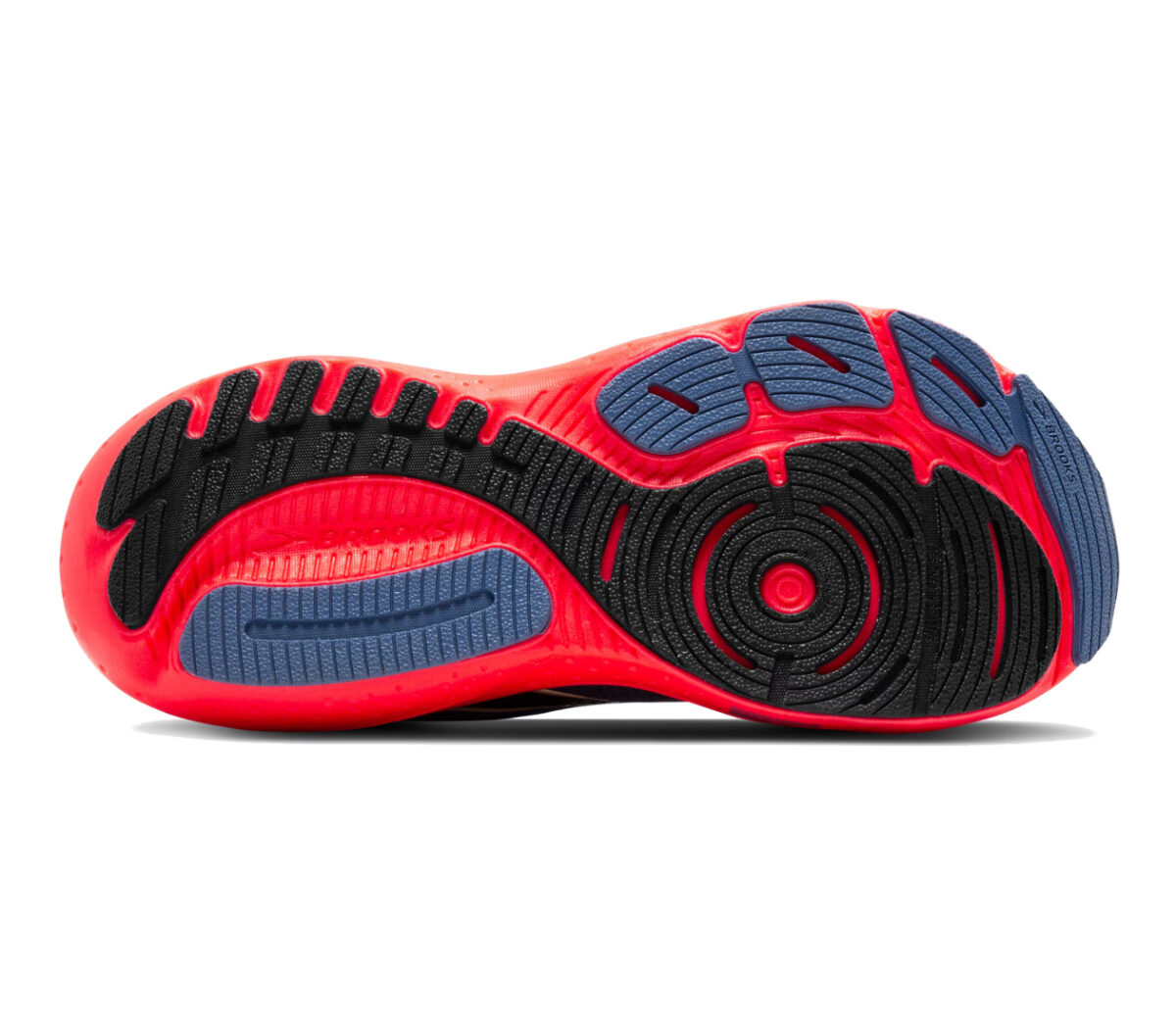 Suola Scarpa Brooks Glycerin GTS 21 donna blu rossa