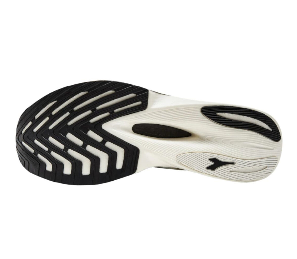 Suola Scarpa Diadora Gara Carbon unisex bianca gialla