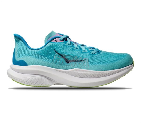 Scarpa Hoka Mach 6 donna turchese