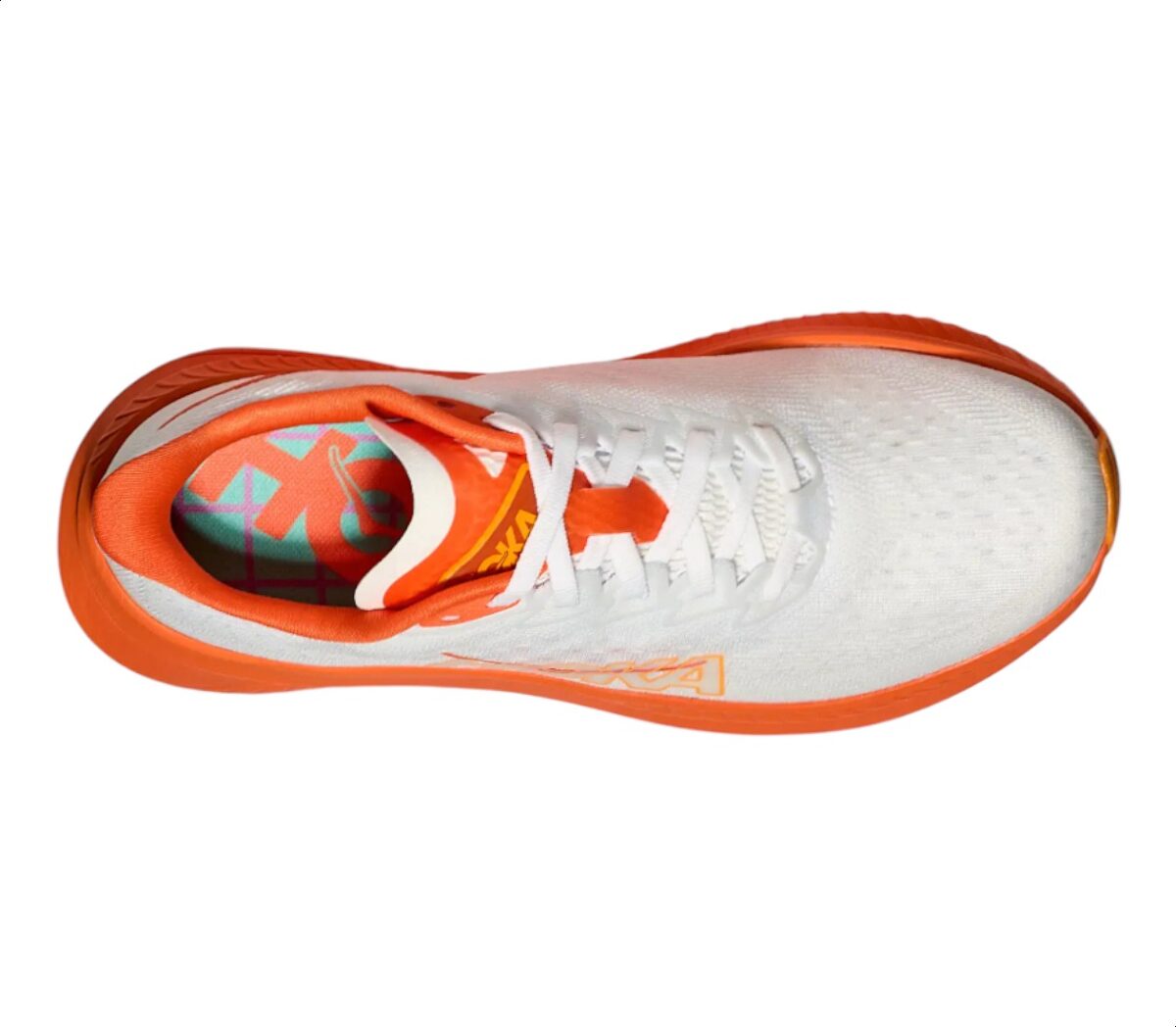 Tomaia Scarpa Hoka Mach 6 donna frost lava