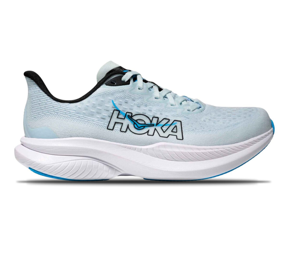Scarpa Hoka Mach 6 donna celeste
