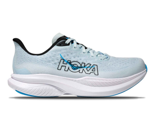 Scarpa Hoka Mach 6 donna celeste
