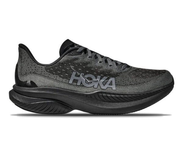 Scarpa Hoka Mach 6 uomo black outer orbit
