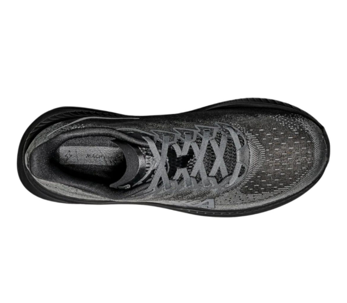 Tomaia Tomaia Scarpa Hoka Mach 6 uomo black outer orbit