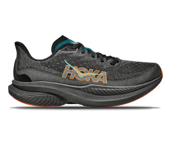 Scarpa Hoka Mach 6 uomo nera