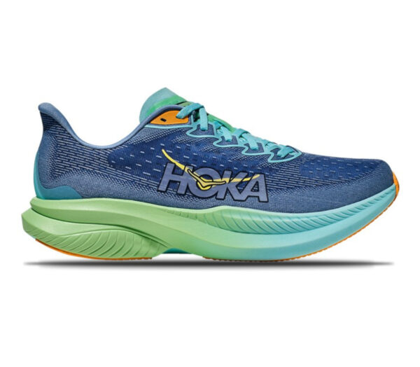 Scarpa Hoka mach 6 uomo verde