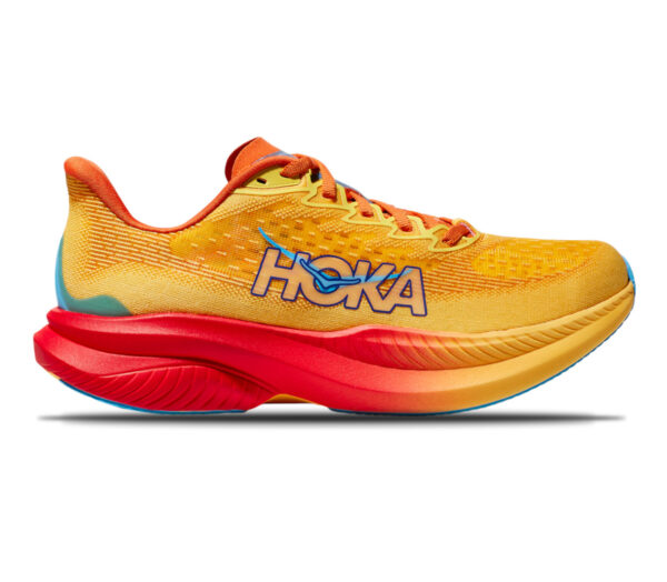 Scarpa Hoka Mach 6 uomo arancione