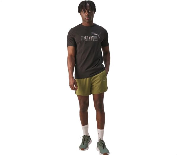 Short Puma fit 5” Ultrabreathe uomo verde