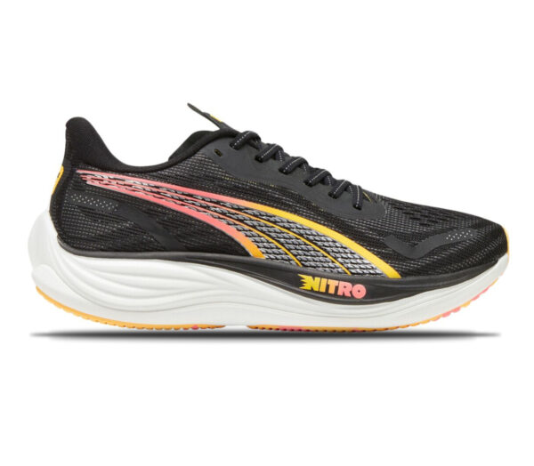 Scarpa Puma Velocity Nitro 3 uomo nera arancione