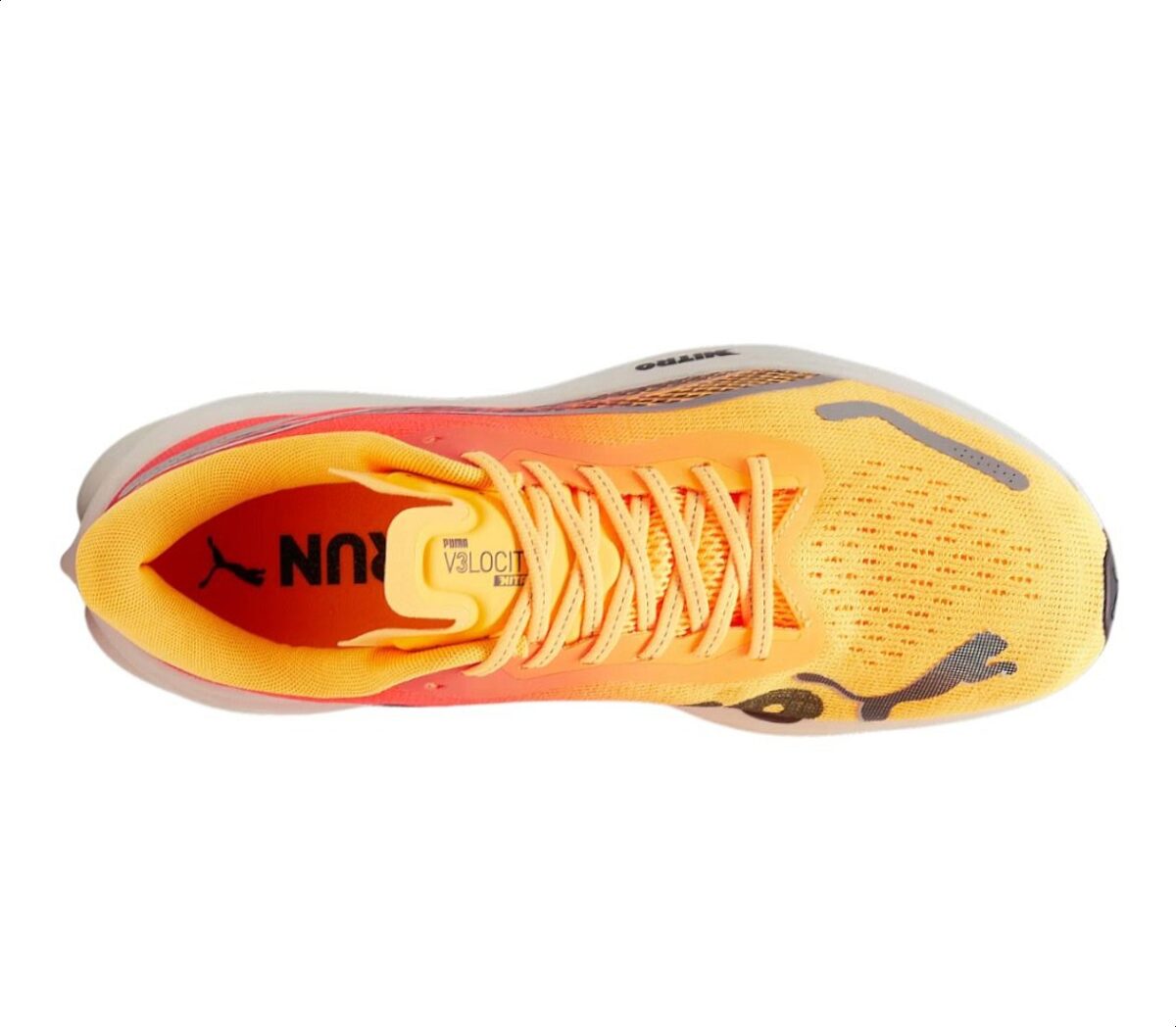 Tomaia Scarpa Puma Velocity Nitro 3 uomo arancione