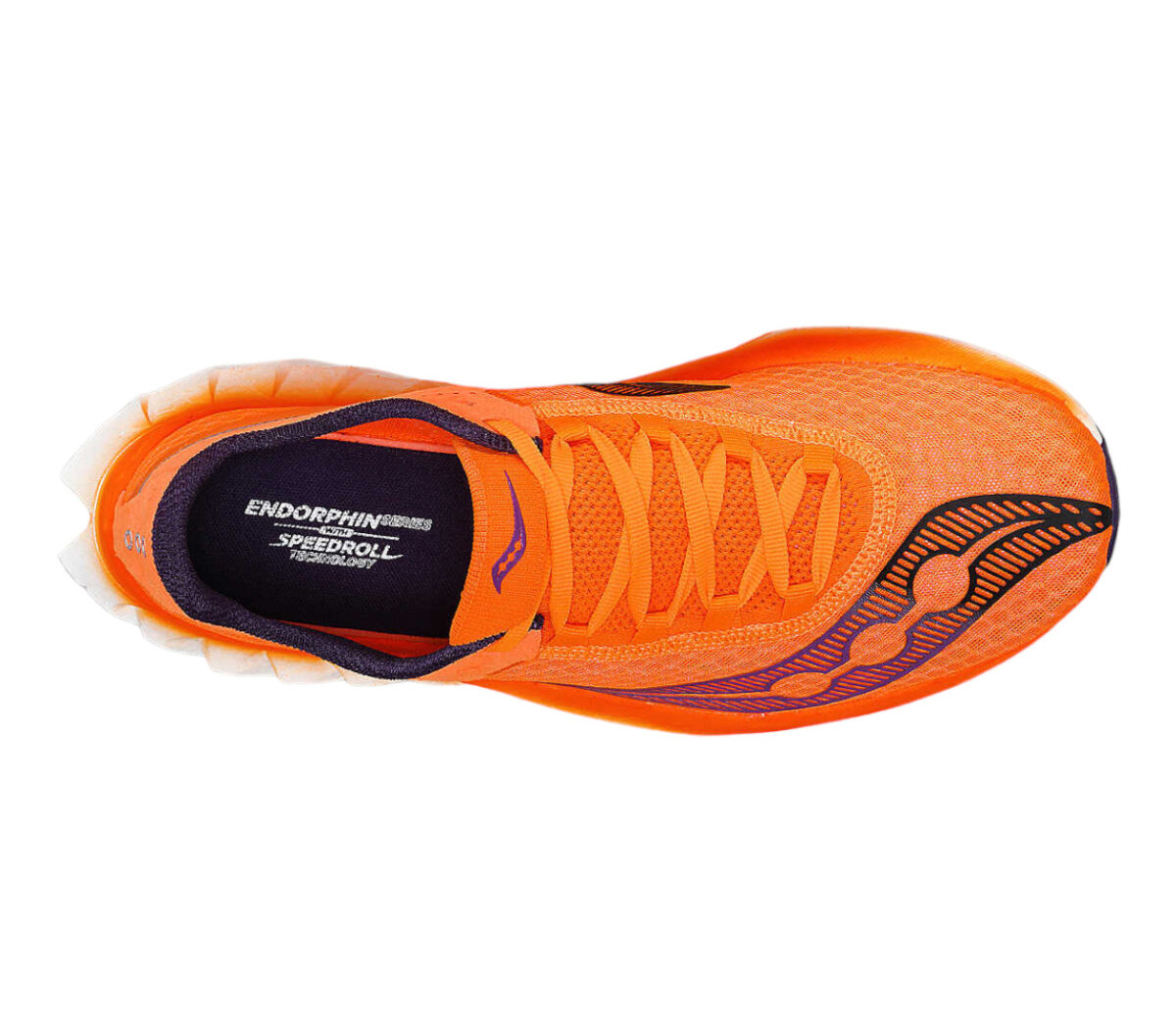 Tomaia Scarpa Saucony Endorphin pro 4 uomo arancione