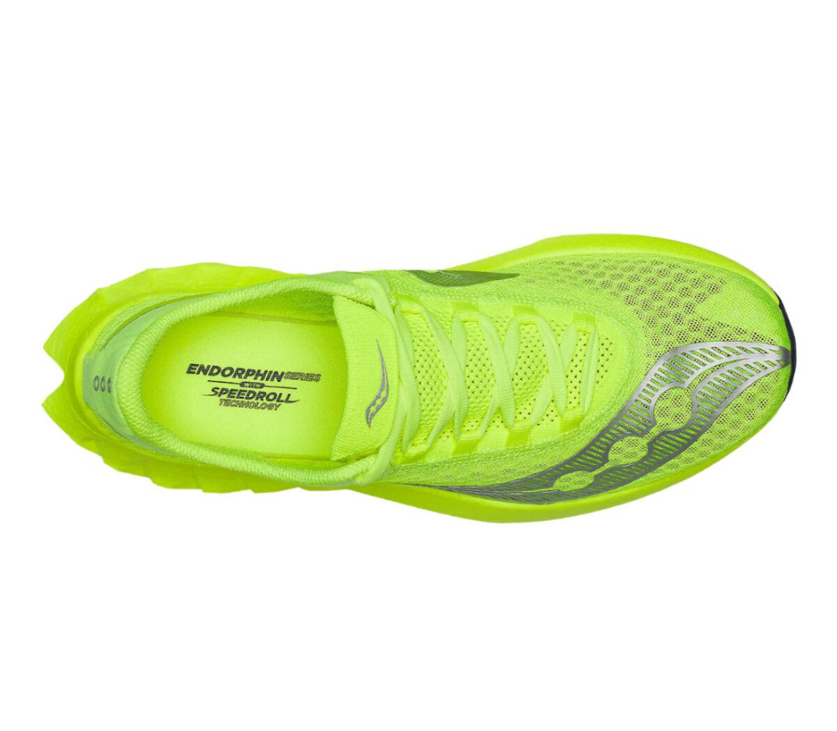Tomaia Scarpa Saucony Endorphin Pro 4 uomo giallo