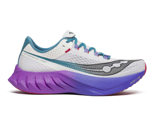 Scarpa Saucony Endorphin Pro 4 uomo white shadow