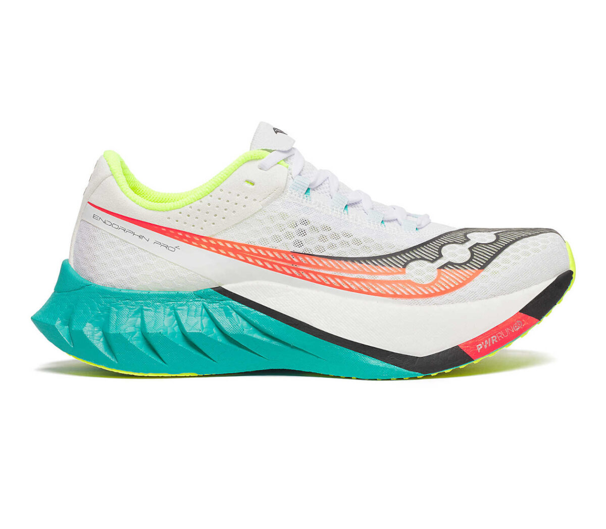 Scarpa Saucony Endorphin Pro 4 uomo bianca verde