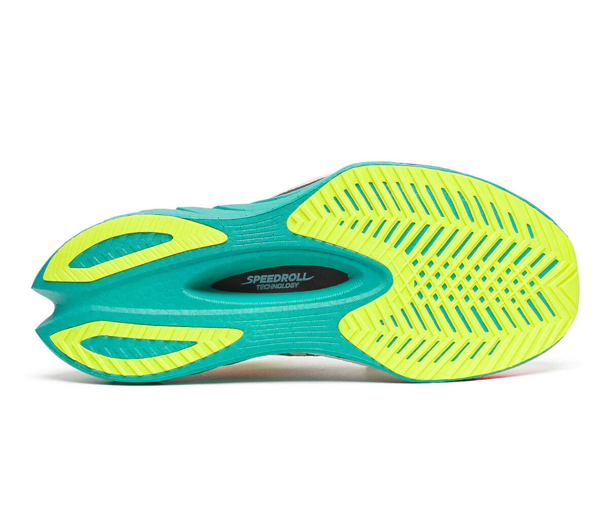 Suola Scarpa Saucony Endorphin Pro 4 uomo bianca verde