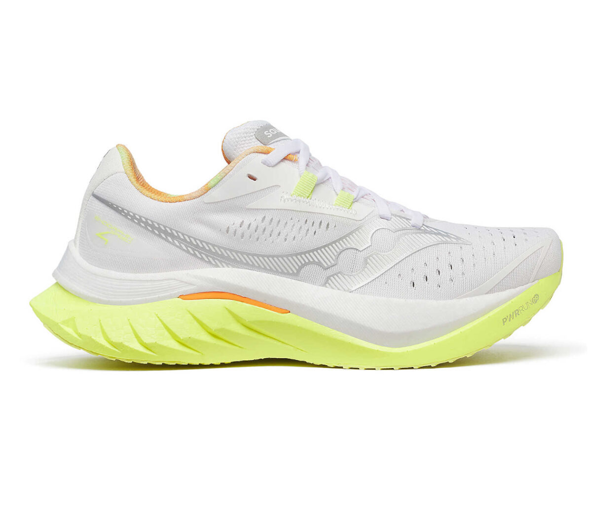Scarpa Saucony Endorphine Speed 4 donna gialla bianca