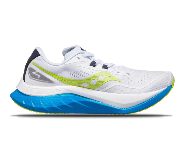 Scarpa Saucony Endorphin Speed 4 uomo bianca blu