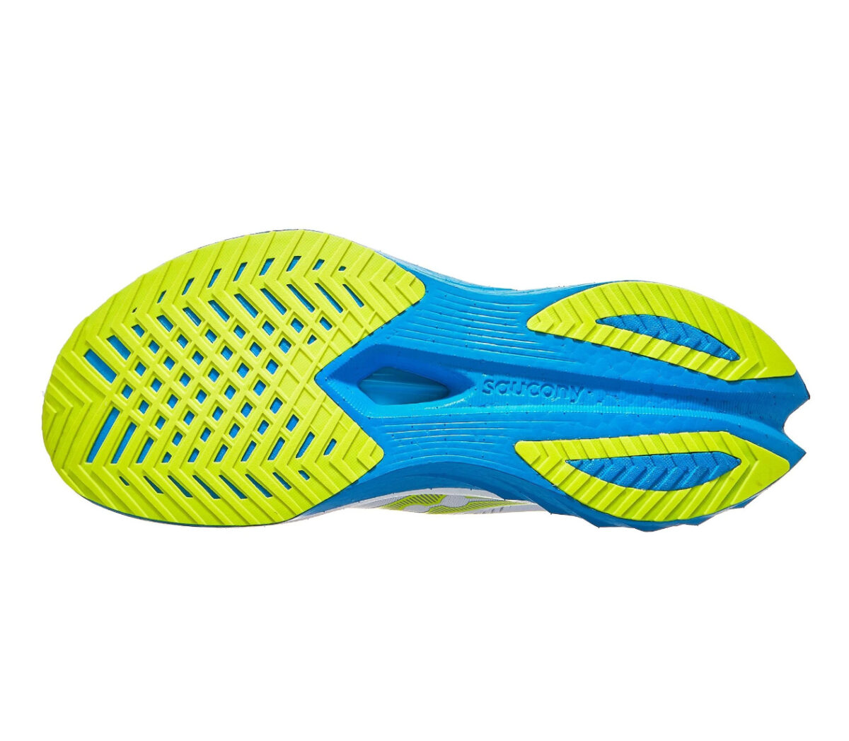 Suola Scarpa Saucony Endorphin Speed 4 uomo bianca blu
