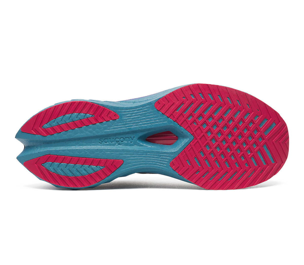 Suola Scarpa Saucony Endorphin Speed 4 uomo grigio viola