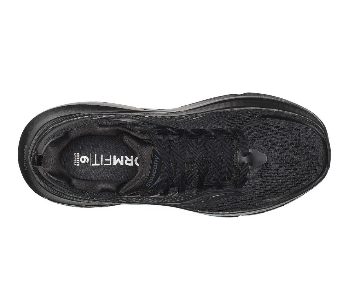 Tomaia Scarpa Saucony Guide 17 uomo nera