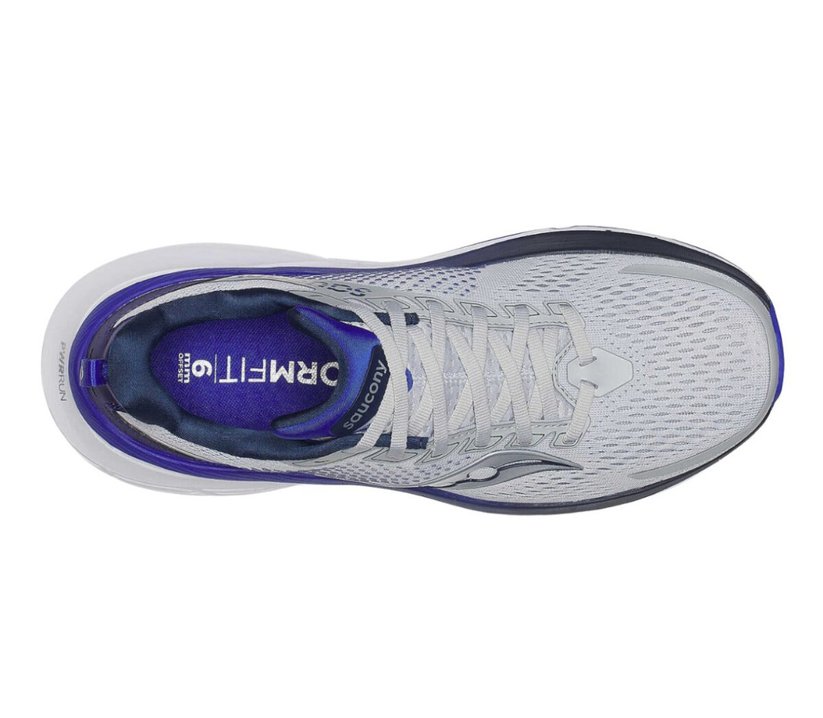 Tomaia Scarpa Saucony Guide 17 uomo grigia blu