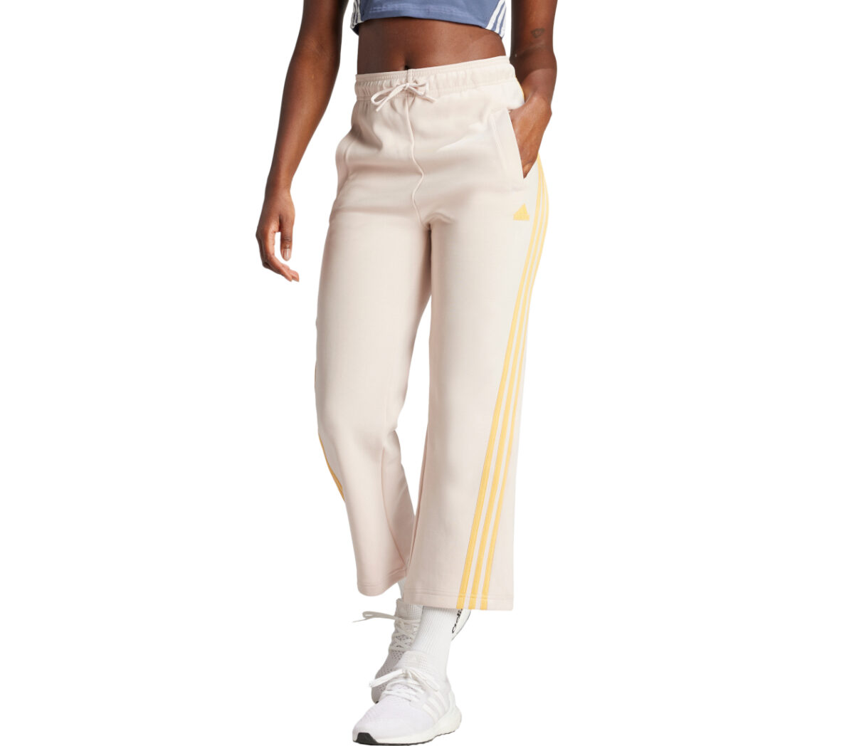 Pantalone adidas FI 3S OH PT donna beige