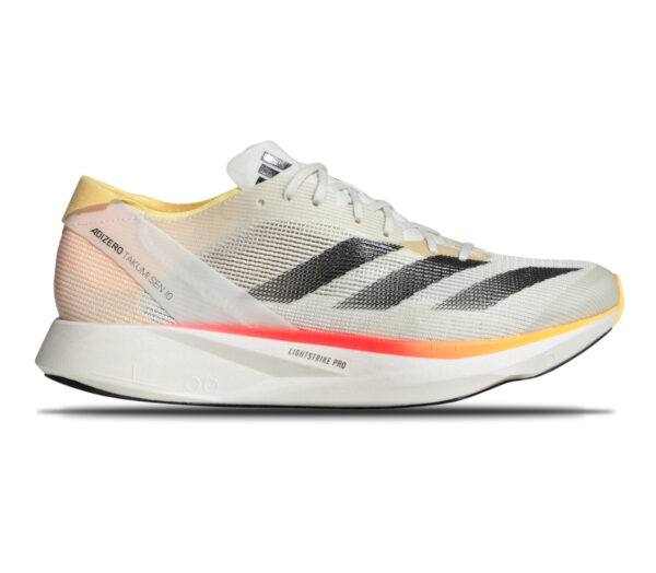 Scarpa Adidas Adizero Takumi Sen 10 uomo bianca arancione