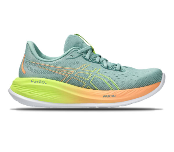 Scarpa Asics Gel-Cumulus 26 donna verde arancione