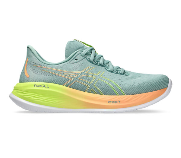 Scarpa Asics Gel-Cumulus 26 uomo verde arancione