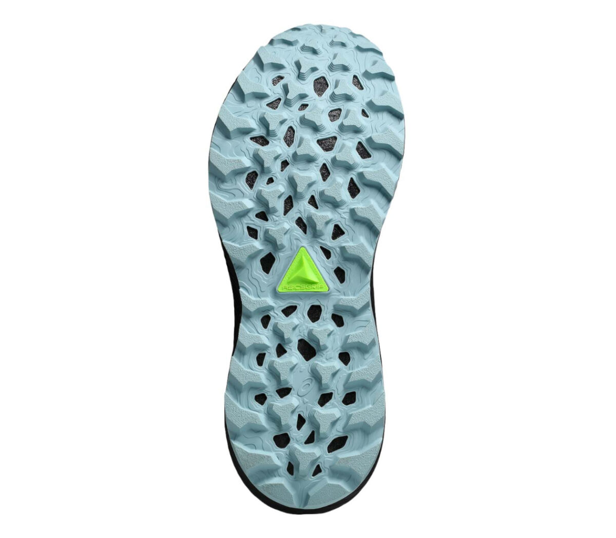 Suola Scarpa asics gel trabuco 12 uomo nera verde
