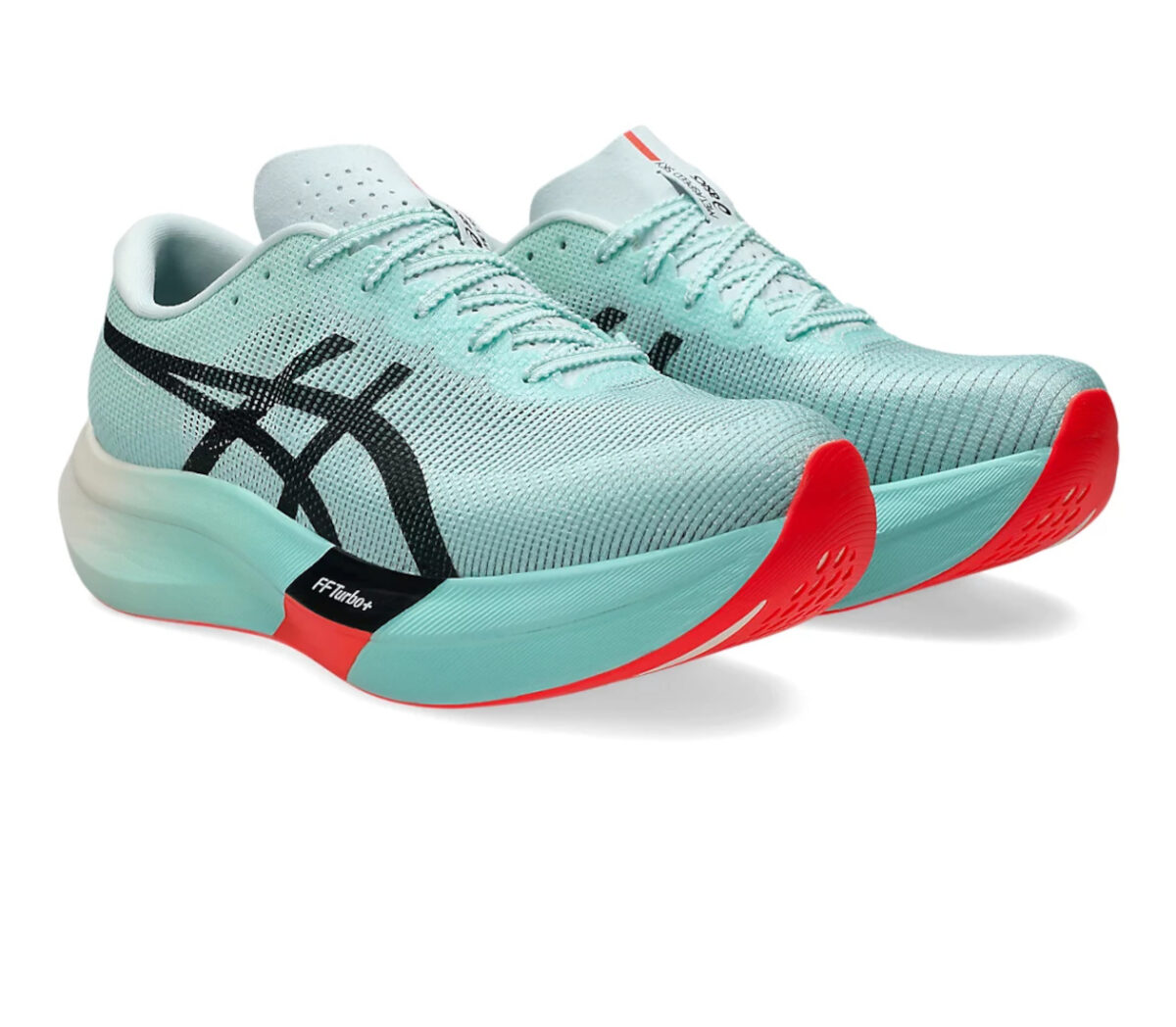 Coppia Scarpa Asics Metaspeed Sky Paris unisex verde acqua