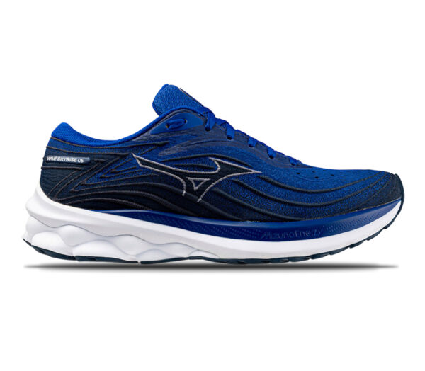 Scarpa Mizuno Wave Skyrise 5 uomo blu