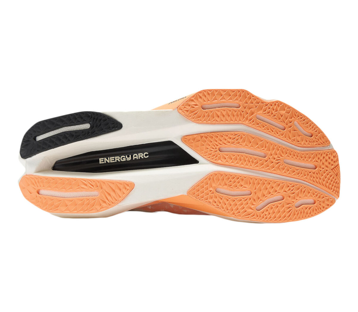 Suola Scarpa New Balance Feulcell Supercomp Elite v4 donna bianca arancione