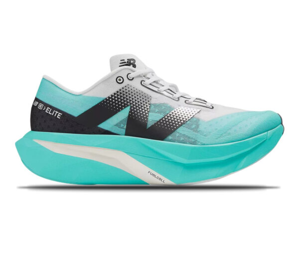 Scarpa New Balance Supercomp Elite v4 uomo bianco verde