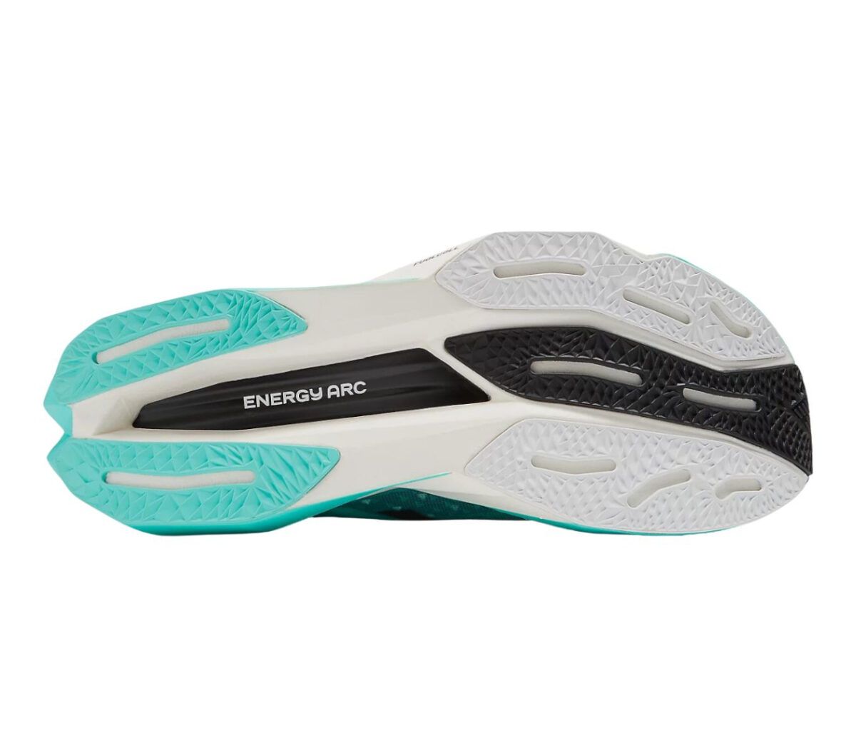 Suola Scarpa New Balance Supercomp Elite v4 uomo bianco verde