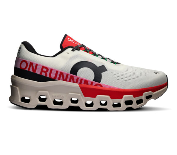 Scarpa On Cloudmonster 2 uomo Ivory silver