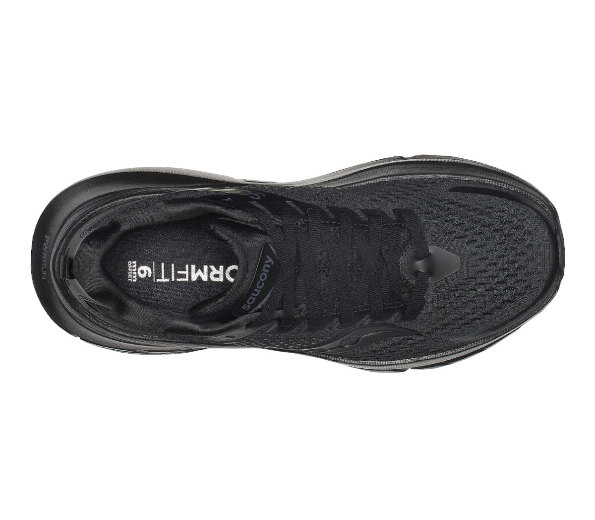 Tomaia Scarpa Saucony Guide 17 donna nera