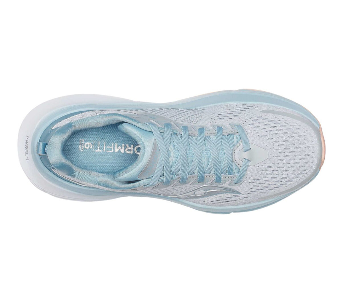 Tomaia Scarpa Saucony Guide 17 donna grigia celeste