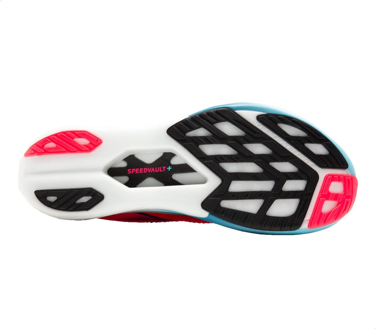 Suola Scarpa Brooks Hyperion ELite 4 unisex rossa celeste