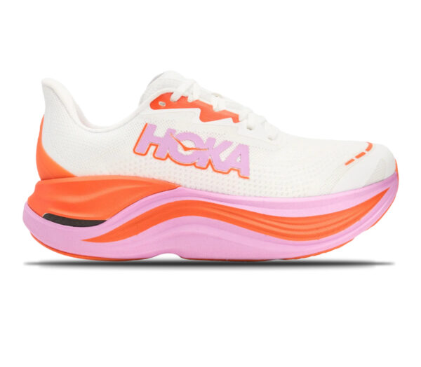 Scarpa Hoka Skyward X uomo bianca rosa
