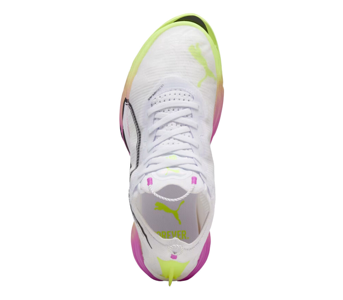 Tomaia Scarpa Puma fast-R Nitro Elite 2 uomo bianca viola
