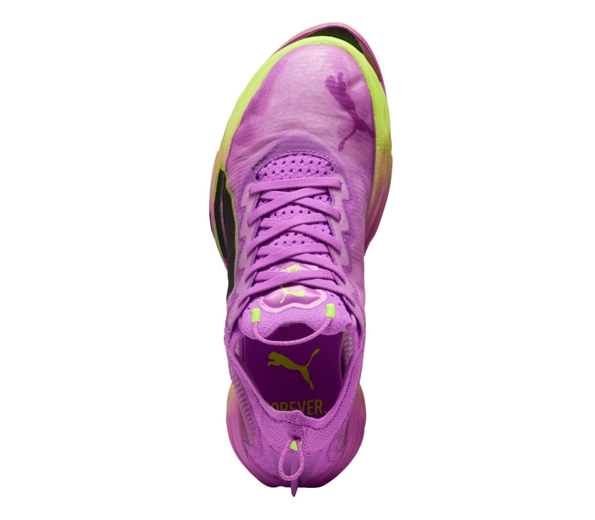 Tomaia Scarpa Puma fast-R nitro elite 2 uomo viola gialla