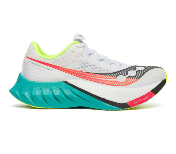 Scarpa Saucony Endorphin Pro 4 donna bianca verde